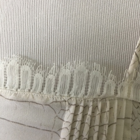 Bebe Elegant Lace and Chiffon Flowy Cami - Picture 6 of 8